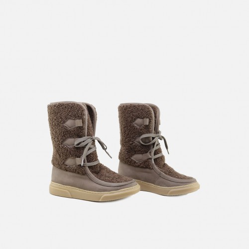 TAUPE COZY BOOT