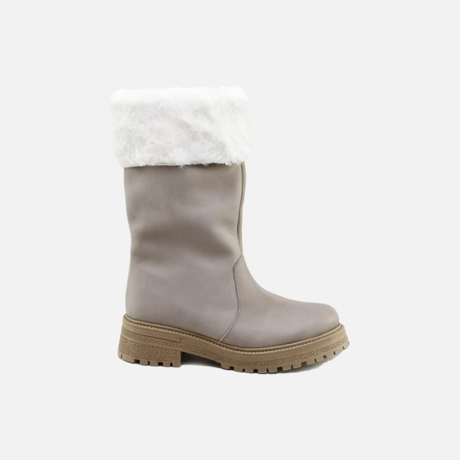 TAUPE STRAIGHT BOOTS