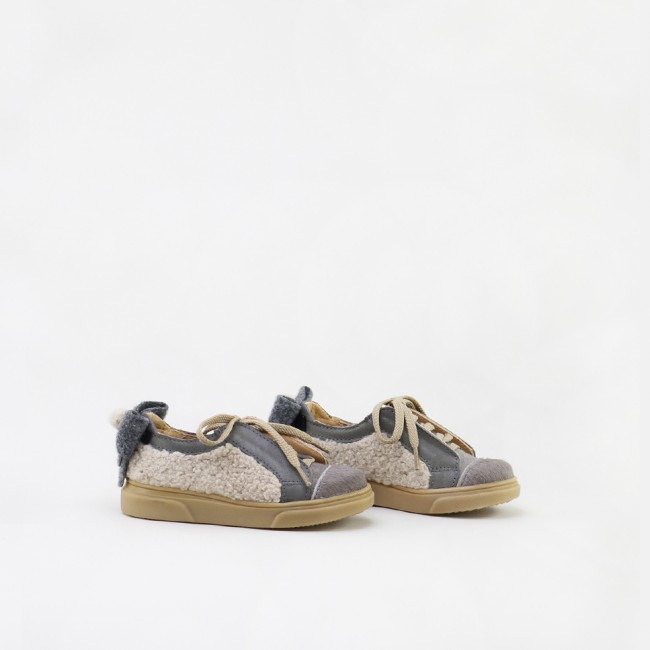 TAUPE BUTTERFLY SNEAKERS