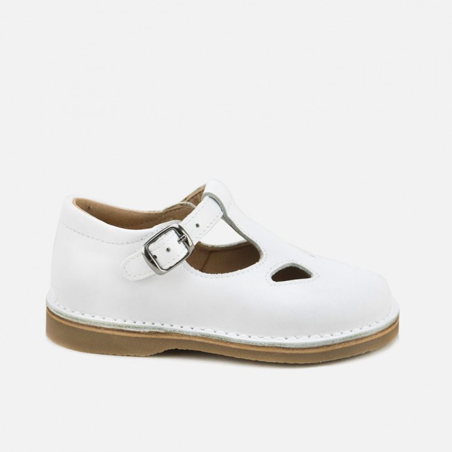 CLASSIC LEATHER T-STRAP SHOE