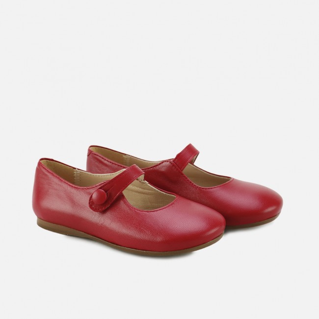 RED CLASSIC ELI MARY-JANES