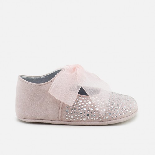 New born pink Mary-Janes