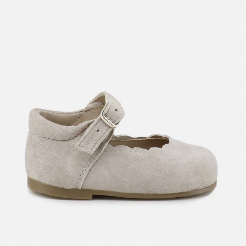 DUNE SUEDE WAVES MARY-JANES...