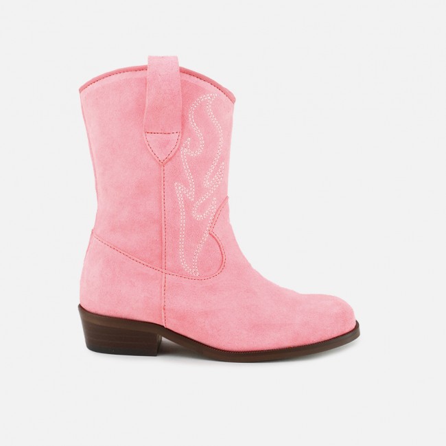 FLUOR CORAL CAMP BOOTS...
