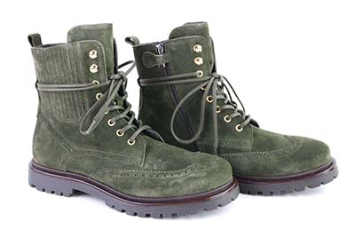 Military style Boot with high personality by Sibaritas