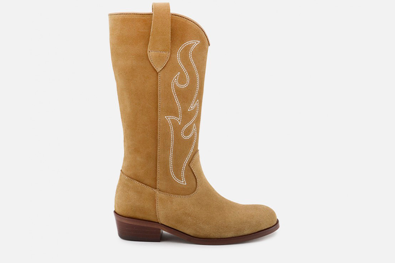 Suede Classic Cowboy Boots