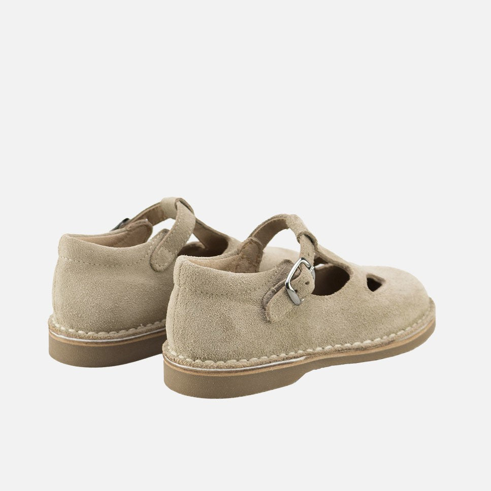 CLASSIC PEPITOS SUEDE TAUPE SIBARITAS