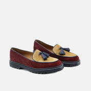 Blucher Bordeaux Tassels Sibaritas