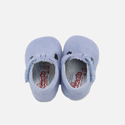 Suede candy baby shoe