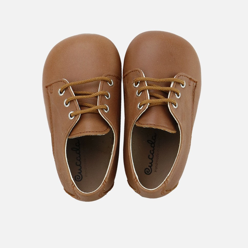 Classic Chestnut Bluchers First Steps Cucada