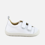 Eli Soft White Napa Barefoot Sneakers