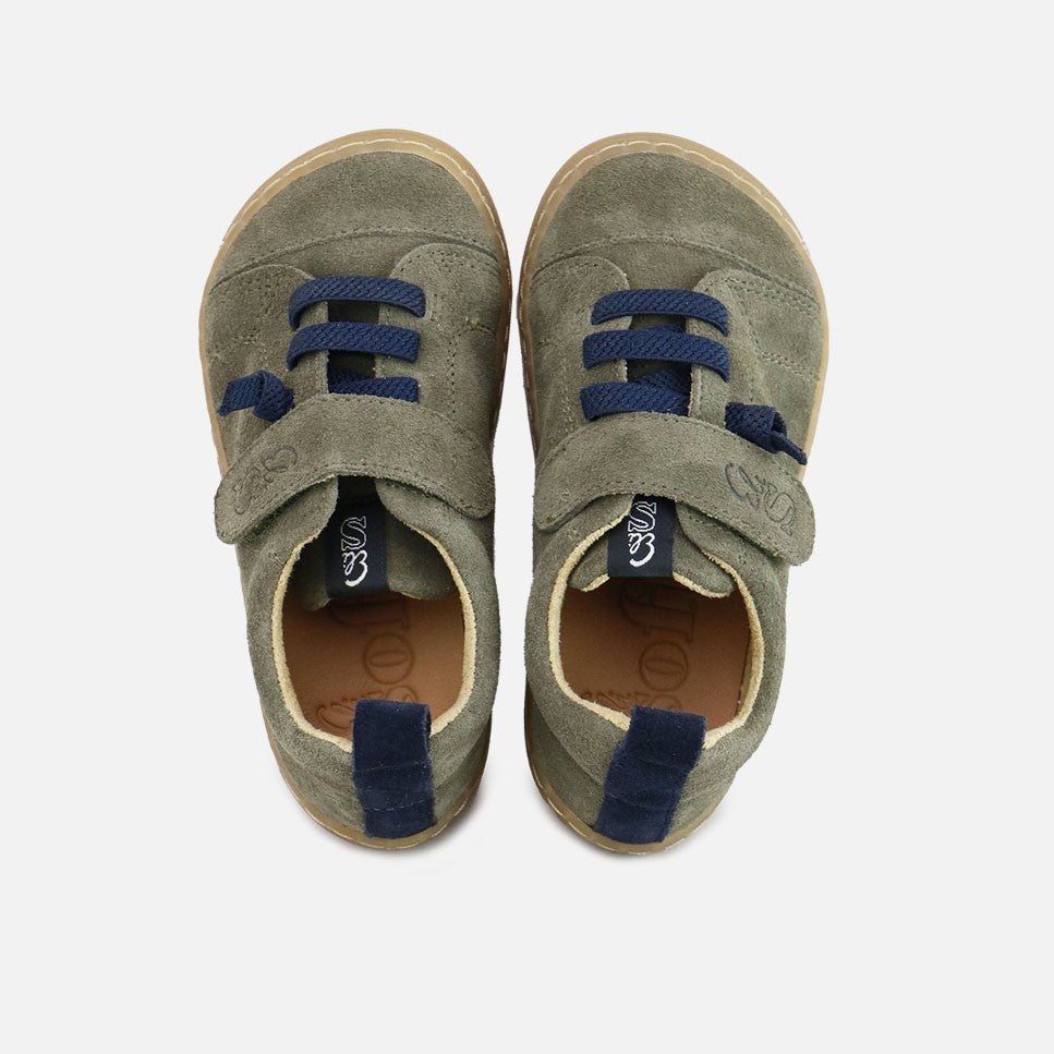 Velour Army Elisoft Sneakers