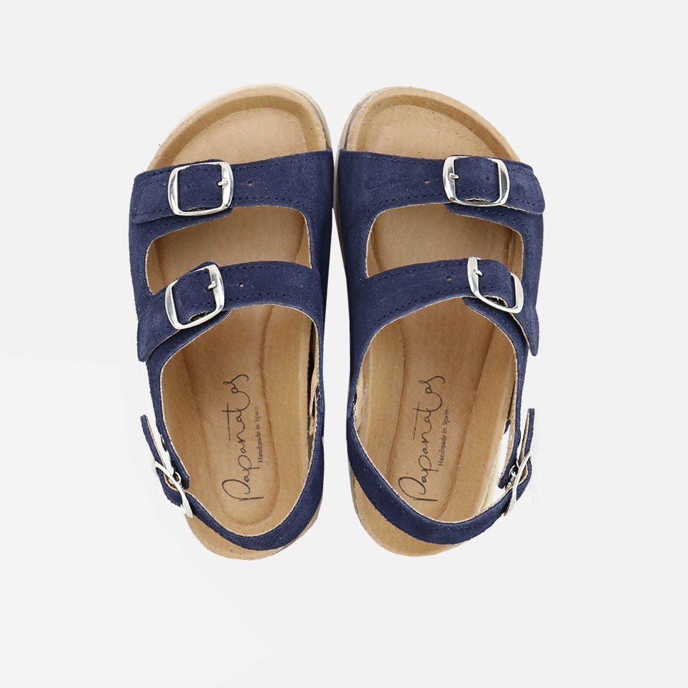 Elibasic Bio Buckle Sandals Blue