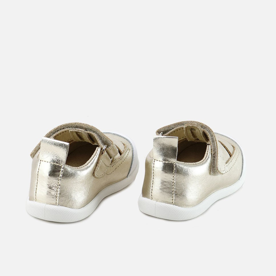 Elisoft Gold Washable Sandals