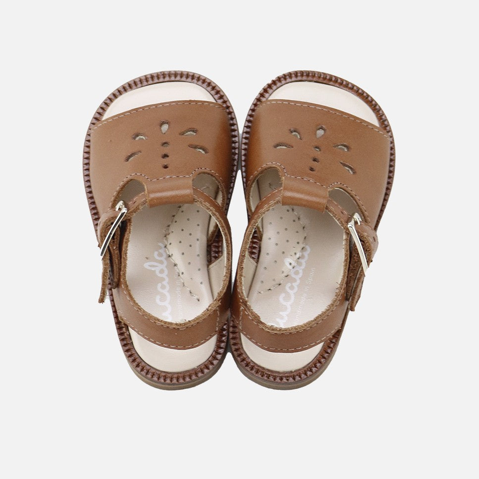 Cute Retro Leather Sandals