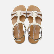 Patent Leather Roman Sandals