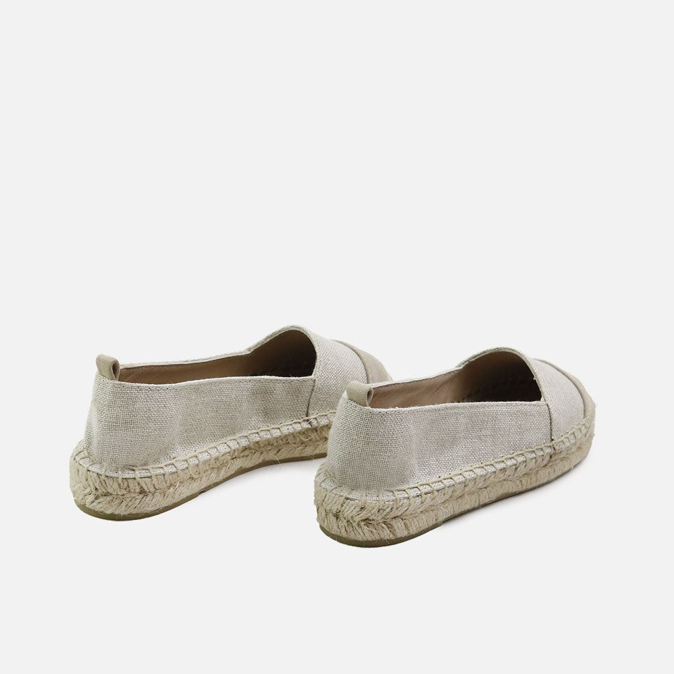 Slipon Jute Natural/taupe Papanatas