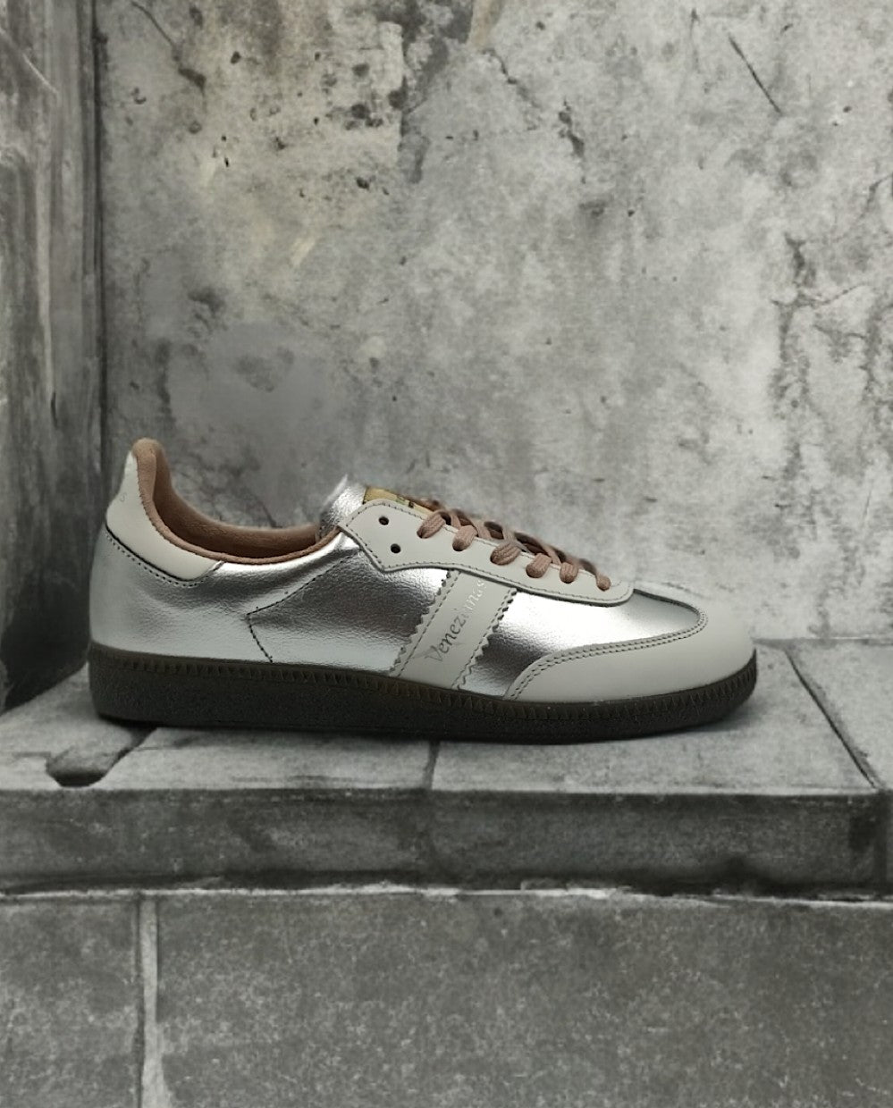 Venezianas White/Silver Sneakers