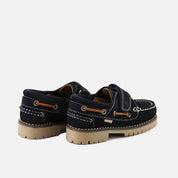 Sibaritas Navy Velcro Nautical Shoes